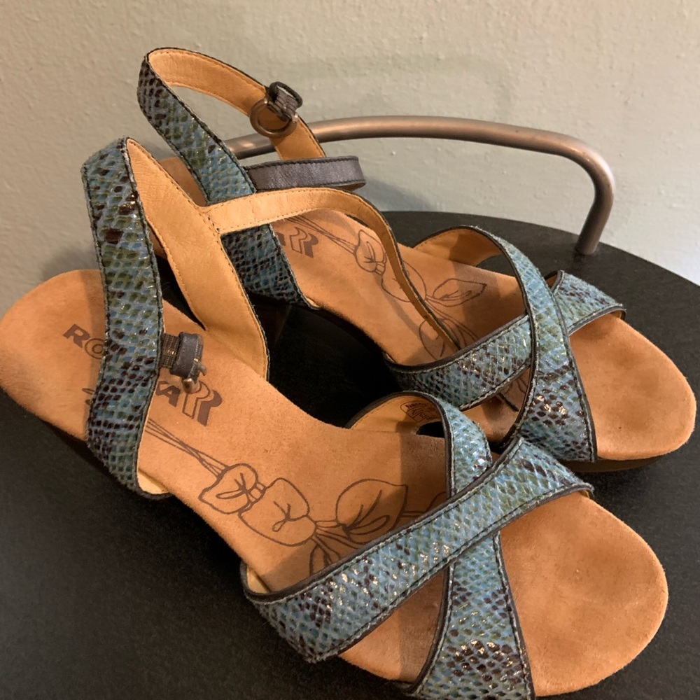 Romika Nancy Women’s Blue snake print